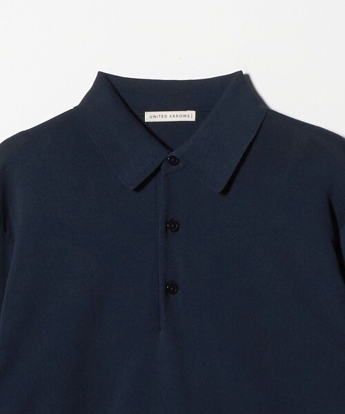 UNITED ARROWS（ユナイテッドアローズ）の「ニットポロシャツ UA COZY ウォッシャブル（ニット/セーター・メンズ・ベージュ/ブラック/ネイビー・XXL/S/M/L/XL）」の16枚目の写真