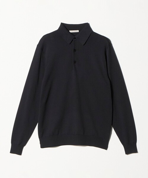 UNITED ARROWS（ユナイテッドアローズ）の「ニットポロシャツ UA COZY ウォッシャブル（ニット/セーター・メンズ・ベージュ/ブラック/ネイビー・XXL/S/M/L/XL）」の20枚目の写真