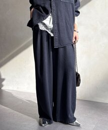 DouDou | 【セットアップ可能】リヨセルタックパンツ(その他パンツ)