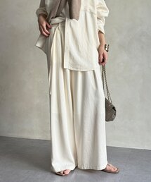 DouDou | 【セットアップ可能】リヨセルタックパンツ(その他パンツ)