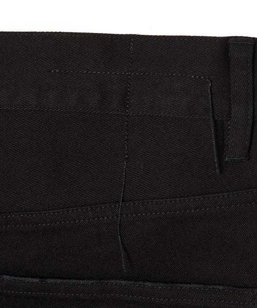 MSML(エムエスエムエル)の「STRETCH TWILL DESTROY CROPPED PANTS(デニムパンツ・メンズ・ブラック・M/L/XL)」の4枚目の写真