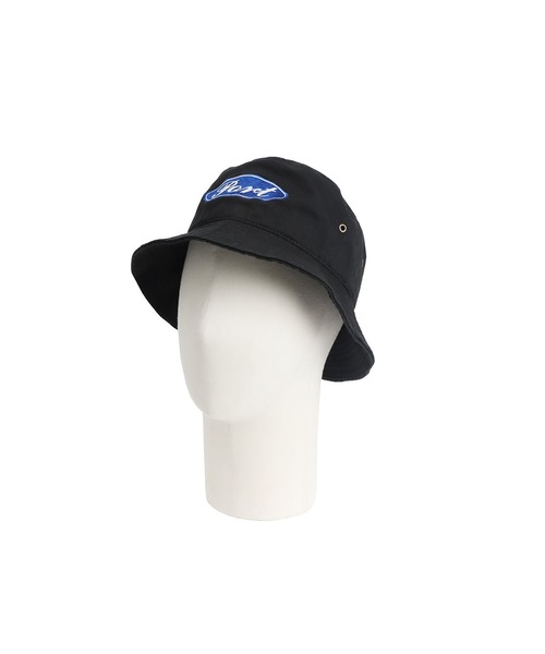 PORT BY ARK（ポートバイアーク）の「PORT BY ARK / ポートバイアーク：Bucket Hat“Oval Logo Port”：PO19-CP01[COR]（ハット・メンズ・チャコールグレー/ブラック・1/2）」の9枚目の写真