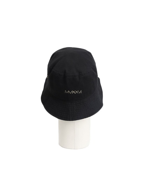 PORT BY ARK（ポートバイアーク）の「PORT BY ARK / ポートバイアーク：Bucket Hat“Oval Logo Port”：PO19-CP01[COR]（ハット・メンズ・チャコールグレー/ブラック・1/2）」の10枚目の写真