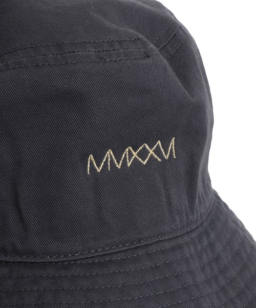 PORT BY ARK（ポートバイアーク）の「PORT BY ARK / ポートバイアーク：Bucket Hat“Oval Logo Port”：PO19-CP01[COR]（ハット・メンズ・チャコールグレー/ブラック・1/2）」の14枚目の写真
