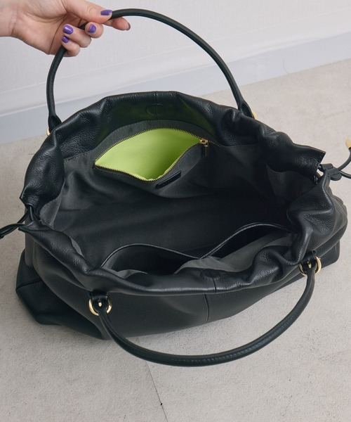 KATHARINE ROSS(キャサリンロス)の「【KATHARINE ROSS】アダプト・メッシュ・ラージトートバッグ(トートバッグ・レディース・グレイッシュベージュ/ブラック・MEDIUM)」の11枚目の写真