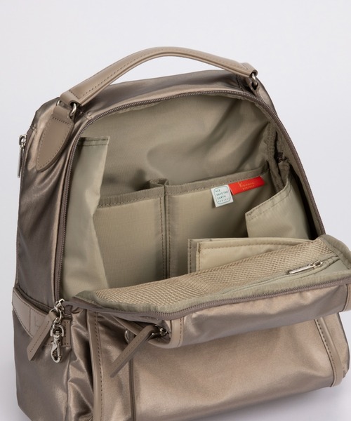 Kanana project（カナナプロジェクト）の「リュックサック PJ-18 10L 軽量 20123（バックパック/リュック・レディース・ブラック/ベージュ/グレー・FREE）」の15枚目の写真