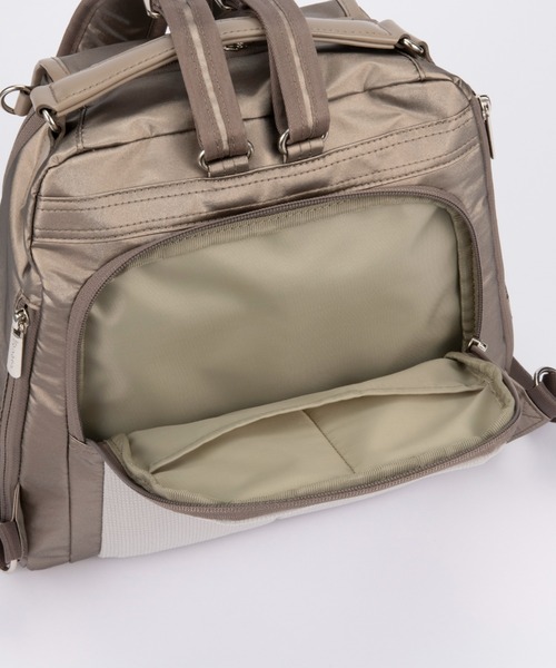 Kanana project（カナナプロジェクト）の「リュックサック PJ-18 10L 軽量 20123（バックパック/リュック・レディース・ブラック/ベージュ/グレー・FREE）」の9枚目の写真