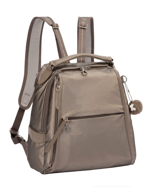 Kanana project（カナナプロジェクト）の「リュックサック PJ-18 10L 軽量 20123（バックパック/リュック・レディース・ブラック/ベージュ/グレー・FREE）」の5枚目の写真