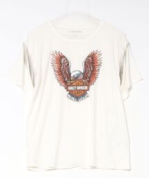 ヴィンテージ・フリンジ・アップスウェプトイーグル Tシャツ