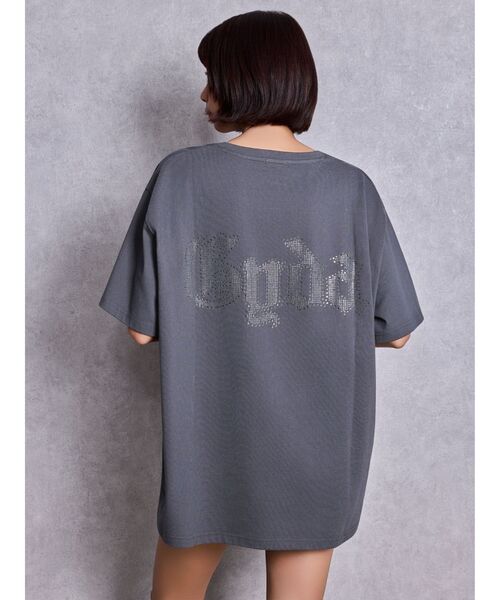 GYDA（ジェイダ）の「GD BACK GYDA BIG Tシャツ（Tシャツ/カットソー・レディース・ブラック/オフホワイト/グレー/チャコールグレー・FREE）」の18枚目の写真