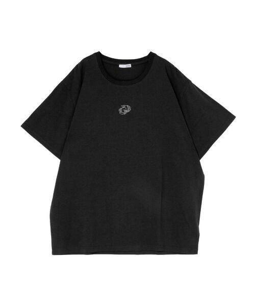 GYDA(ジェイダ)の「GD BACK GYDA BIG Tシャツ(Tシャツ/カットソー・レディース・ブラック/オフホワイト/グレー/チャコールグレー・FREE)」の18枚目の写真