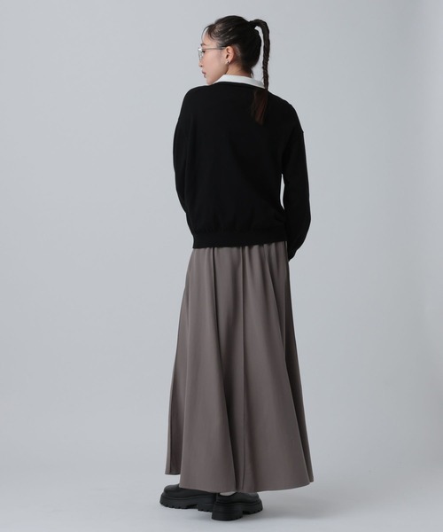 LEPSIM（レプシィム）の「12ゲージレイヤーカラーポロ　639469（ニット/セーター・レディース・グリーン/ブラック/イエロー/グレー・FREE）」の9枚目の写真