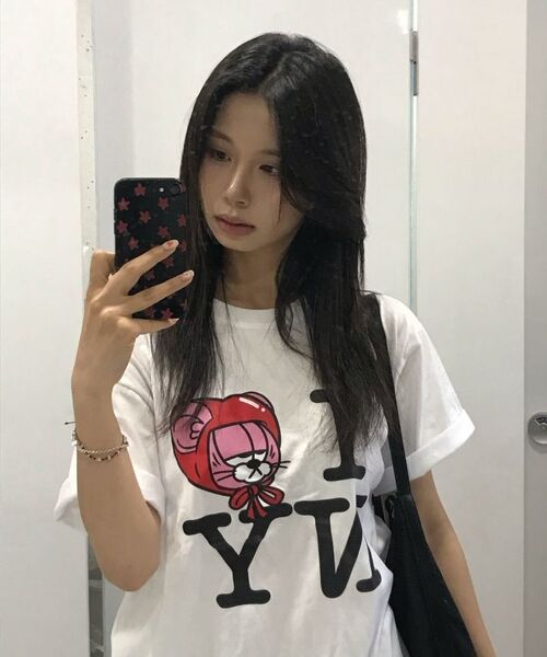 BERNI(ベルニ)の「アイラブニューヨーク 半袖Tシャツ (ブラック)(Tシャツ/カットソー・レディース・その他・SMALL/MEDIUM/X-LARGE/2XL/LARGE)」の2枚目の写真
