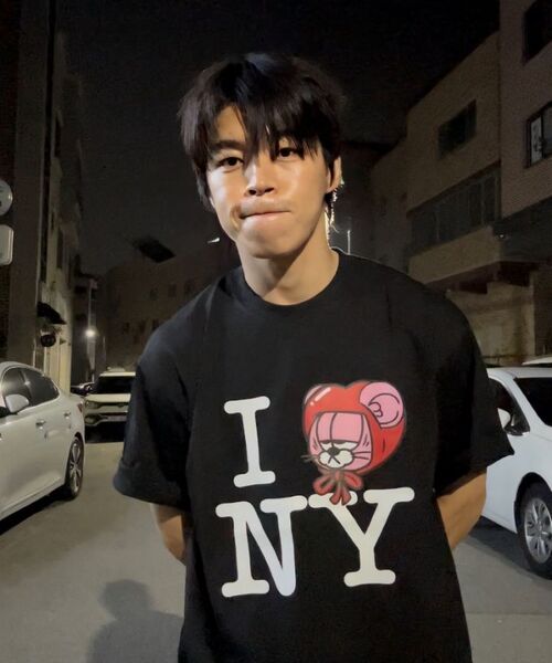 BERNI(ベルニ)の「アイラブニューヨーク 半袖Tシャツ (ブラック)(Tシャツ/カットソー・レディース・その他・SMALL/MEDIUM/X-LARGE/2XL/LARGE)」の3枚目の写真