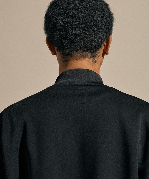 niko and...（ニコアンド）の「[NUMERALS]SOFT STADIUM BLOUSON（ブルゾン・メンズ・グレー/ブラック・MEDIUM/LARGE）」の9枚目の写真