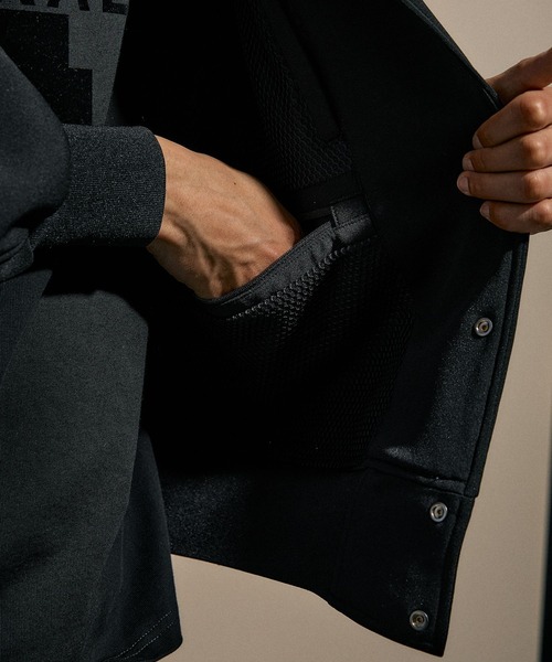 niko and...（ニコアンド）の「[NUMERALS]SOFT STADIUM BLOUSON（ブルゾン・メンズ・グレー/ブラック・MEDIUM/LARGE）」の16枚目の写真