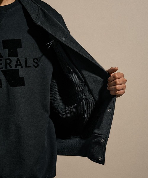 niko and...（ニコアンド）の「[NUMERALS]SOFT STADIUM BLOUSON（ブルゾン・メンズ・グレー/ブラック・MEDIUM/LARGE）」の17枚目の写真