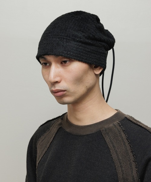 bal（バル）の「POLARTECR ALPHA DIRECTFLEECE 2WAY NECK BEANIE（ニットキャップ/ビーニー・メンズ・ブラック/ベージュ/ブラウン・FREE）」の2枚目の写真