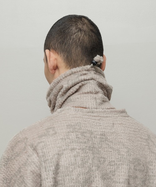 bal（バル）の「POLARTECR ALPHA DIRECTFLEECE 2WAY NECK BEANIE（ニットキャップ/ビーニー・メンズ・ブラック/ベージュ/ブラウン・FREE）」の6枚目の写真