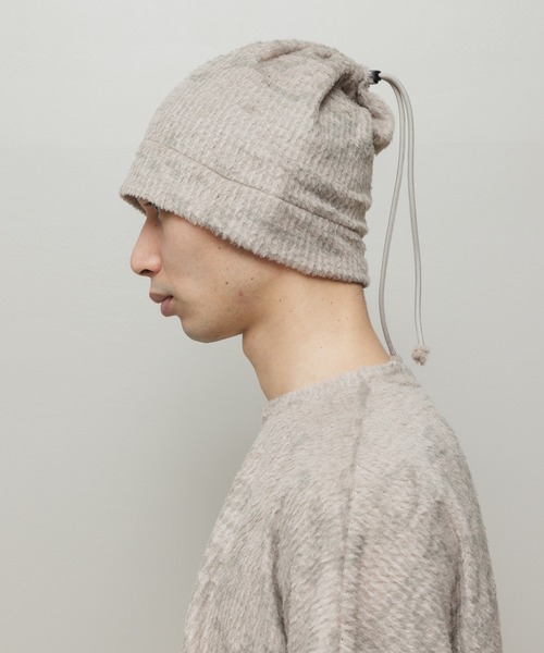 bal（バル）の「POLARTECR ALPHA DIRECTFLEECE 2WAY NECK BEANIE（ニットキャップ/ビーニー・メンズ・ブラック/ベージュ/ブラウン・FREE）」の8枚目の写真