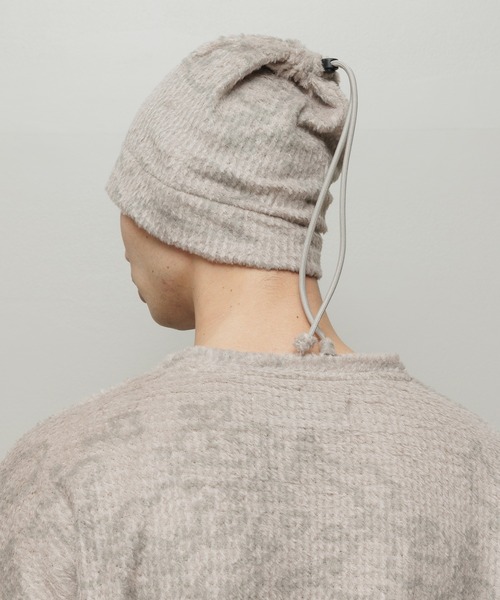 bal（バル）の「POLARTECR ALPHA DIRECTFLEECE 2WAY NECK BEANIE（ニットキャップ/ビーニー・メンズ・ブラック/ベージュ/ブラウン・FREE）」の9枚目の写真