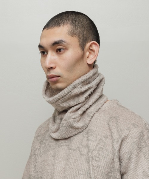 bal（バル）の「POLARTECR ALPHA DIRECTFLEECE 2WAY NECK BEANIE（ニットキャップ/ビーニー・メンズ・ブラック/ベージュ/ブラウン・FREE）」の5枚目の写真