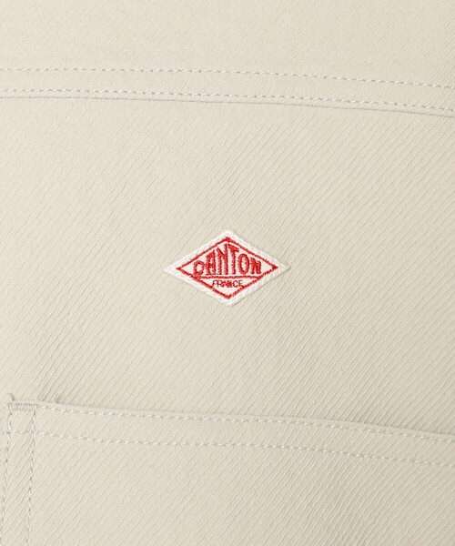 DANTON（ダントン）の「Men's Polyester Twill Jeans Jacket Style Shirt Blouson（その他アウター・メンズ・グレイッシュベージュ/オリーブ・40/38/42/44）」の14枚目の写真
