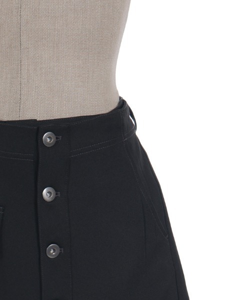 NIBBLE POISON（ニブルポイズン）の「ラップデザインスカパン（その他パンツ・レディース・ブラック/ピンク・MEDIUM）」の16枚目の写真