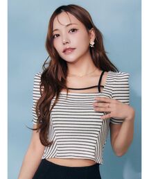 EATME | ベルテッドリボンコンパクトTOP(Tシャツ/カットソー)