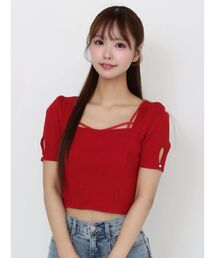 EATME | ベルテッドリボンコンパクトTOP(Tシャツ/カットソー)