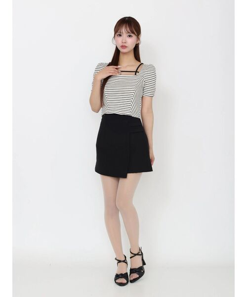 EATME（イートミー）の「ベルテッドリボンコンパクトTOP（Tシャツ/カットソー・レディース・その他1/レッド/グレー・FREE）」の16枚目の写真