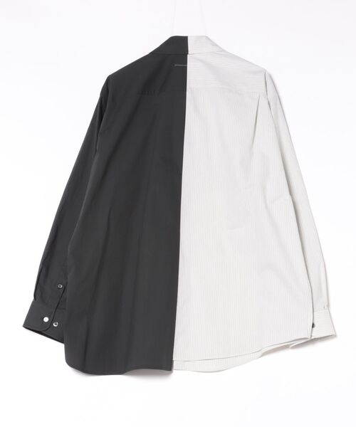 MM6 Maison Margiela（ｴﾑｴﾑｼｯｸｽ ﾒｿﾞﾝ ﾏﾙｼﾞｪﾗ）の「MM6　Long-sleeved Shirt（シャツ/ブラウス・メンズ・ブラック・46）」の2枚目の写真