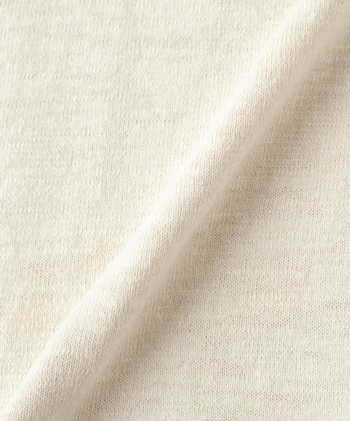 PHINGERIN（フィンガリン）の「PHINGERIN / フィンガリン SLAB GAUZE KNIT SHIRT（ニット/セーター・メンズ・ブラック/ホワイト系その他/レッド・MEDIUM）」の8枚目の写真