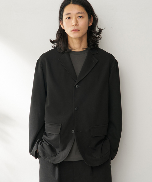 RED KAP（レッドキャップ）の「REDKAP / レッドキャップ 別注 TR Tailor ジャケット（テーラードジャケット・メンズ・ブラック/グレー・MEDIUM/LARGE）」の4枚目の写真