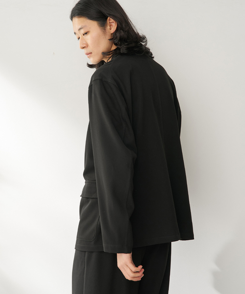 RED KAP（レッドキャップ）の「REDKAP / レッドキャップ 別注 TR Tailor ジャケット（テーラードジャケット・メンズ・ブラック/グレー・MEDIUM/LARGE）」の6枚目の写真