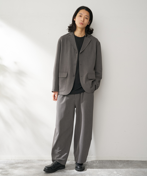 RED KAP（レッドキャップ）の「REDKAP / レッドキャップ 別注 TR Tailor ジャケット（テーラードジャケット・メンズ・ブラック/グレー・MEDIUM/LARGE）」の7枚目の写真