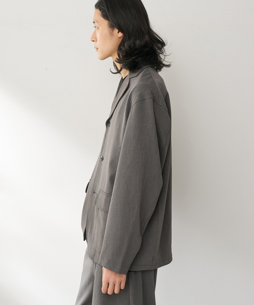 RED KAP（レッドキャップ）の「REDKAP / レッドキャップ 別注 TR Tailor ジャケット（テーラードジャケット・メンズ・ブラック/グレー・MEDIUM/LARGE）」の9枚目の写真