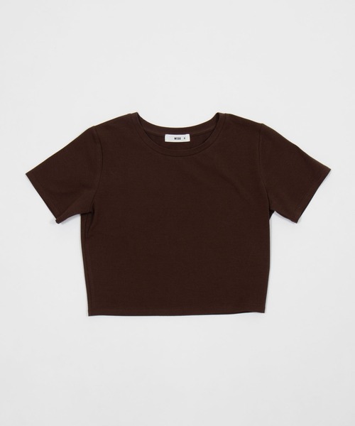 WEGO(ウィゴー)の「WEGO/【26年春夏新作】接触冷感コンパクトフィットT(Tシャツ/カットソー・レディース・オフホワイト/ライトイエロー/ライトピンク/ブラウン/ホワイト/杢グレー/ブラック・LARGE/MEDIUM/SMALL)」の19枚目の写真