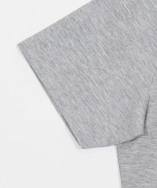 WEGO(ウィゴー)の「WEGO/【26年春夏新作】接触冷感コンパクトフィットT(Tシャツ/カットソー・レディース・オフホワイト/ライトイエロー/ライトピンク/ブラウン/ホワイト/杢グレー/ブラック・LARGE/MEDIUM/SMALL)」の10枚目の写真