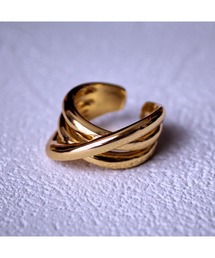 【Willija】《import Cuffuring》イヤーカフにもなる2wayリング(MA)