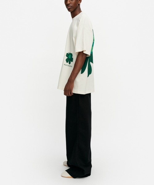 marimekko(マリメッコ)の「【kioski】 Nopeus Unikko / shirt(Tシャツ/カットソー・レディース・モスグリーン・SMALL/MEDIUM/X-SMALL/XX-SMALL/LARGE)」の5枚目の写真