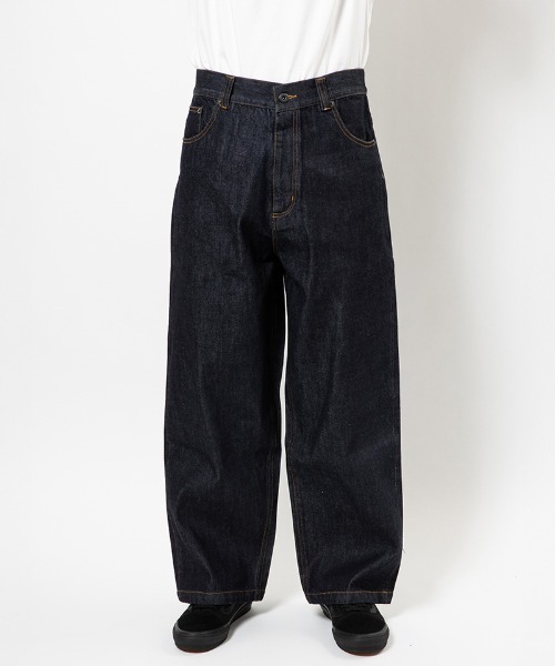430（フォーサーティ）の「mp14906- DLS-S SLVG DENIM 1-WASH デニムパンツ(26-088)（デニムパンツ・メンズ・ブラック/インディゴブルー・34/32/30/28）」の3枚目の写真