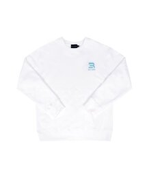 BUTTON SEOUL（ボタンソウル）の「オーバーサイズロゴスウェット（ホワイト）（スウェット）」