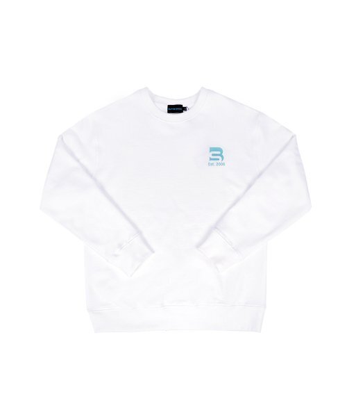 BUTTON SEOUL(ボタンソウル)の「オーバーサイズロゴスウェット(ホワイト)(スウェット・メンズ・その他・M/L)」の2枚目の写真