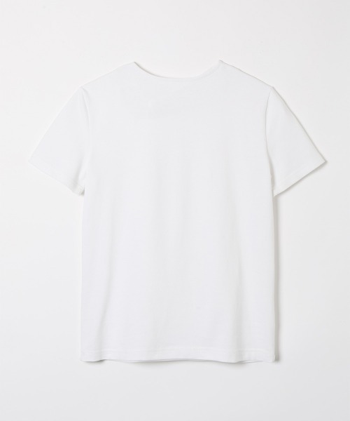 soduk(スドーク)の「ribbon t-shirt(Tシャツ/カットソー・レディース・ピンク/ブラック系/ホワイト・ONE SIZE)」の9枚目の写真