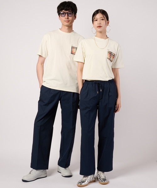 Arnold Palmer(アーノルドパーマー)の「タウン&レジャー シェア ポケットメッシュ Tシャツ(Tシャツ/カットソー・レディース・ブラック/ライトグリーン/ホワイト・XS/L/M/S/LL)」の4枚目の写真