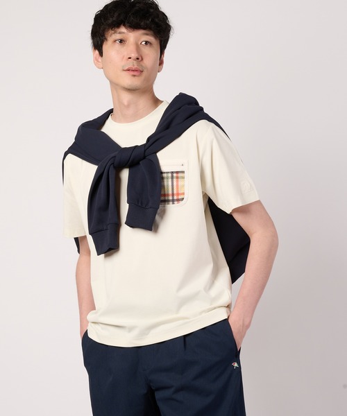 Arnold Palmer(アーノルドパーマー)の「タウン&レジャー シェア ポケットメッシュ Tシャツ(Tシャツ/カットソー・レディース・ブラック/ライトグリーン/ホワイト・XS/L/M/S/LL)」の7枚目の写真