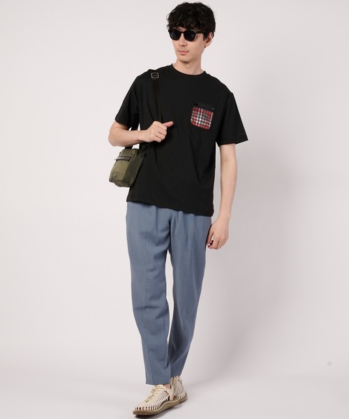 Arnold Palmer(アーノルドパーマー)の「タウン&レジャー シェア ポケットメッシュ Tシャツ(Tシャツ/カットソー・レディース・ブラック/ライトグリーン/ホワイト・XS/L/M/S/LL)」の11枚目の写真