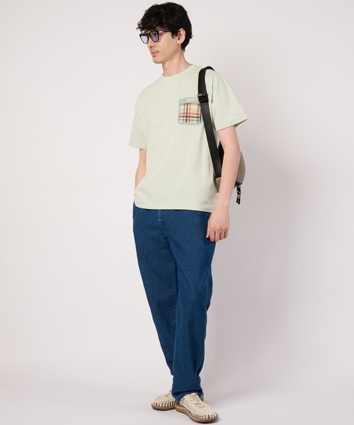 Arnold Palmer(アーノルドパーマー)の「タウン&レジャー シェア ポケットメッシュ Tシャツ(Tシャツ/カットソー・レディース・ブラック/ライトグリーン/ホワイト・XS/L/M/S/LL)」の12枚目の写真