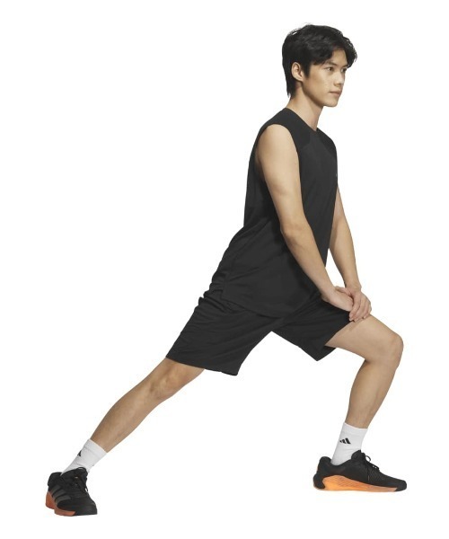 adidas（アディダス）の「アディダス adidas クール タッチ レギュラーフィット ステルス スリーバー ノースリーブ Tシャツ（Tシャツ/カットソー・メンズ・ブラック/ブルー/グリーン・S/M/L/LL/3L）」の5枚目の写真